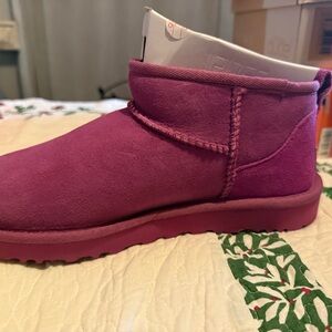UGG Fuchsia Suede Boot